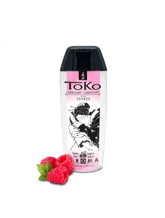 Интимная смазка TOKO Aroma Raspberry Feeling с ароматом малины - 165 мл. - Shunga - купить с доставкой в Реутове