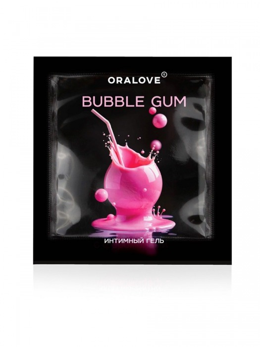 Саше съедобной оральной смазки OraLove с ароматом бабл-гам - 3 гр. - Биоритм - купить с доставкой в Реутове
