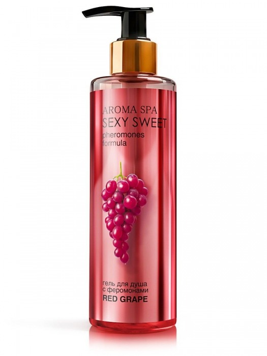 Гель для душа с феромонами и ароматом винограда Red Grape - 200 мл. -  - Магазин феромонов в Реутове