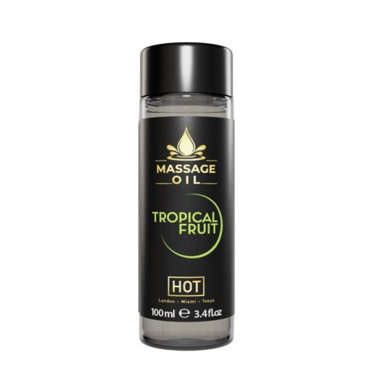 Массажное масло c ароматом тропических фруктов Massage Oil - 100 мл. - HOT - купить с доставкой в Реутове