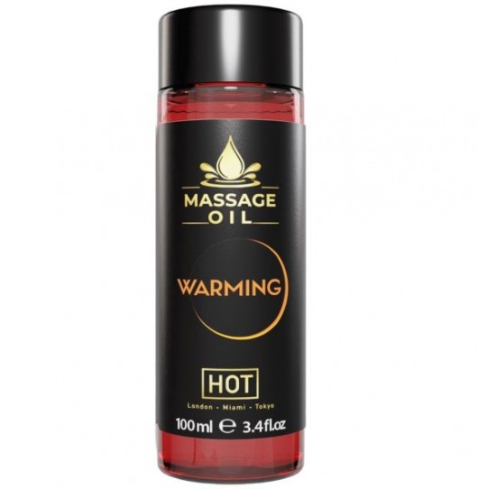 Массажное масло с согревающим эффектом Massage Oil Warming - 100 мл. - HOT - купить с доставкой в Реутове