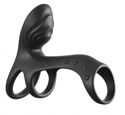 Черная насадка на пенис Ultimate Couples Cage Pro - Pipedream - в Реутове купить с доставкой