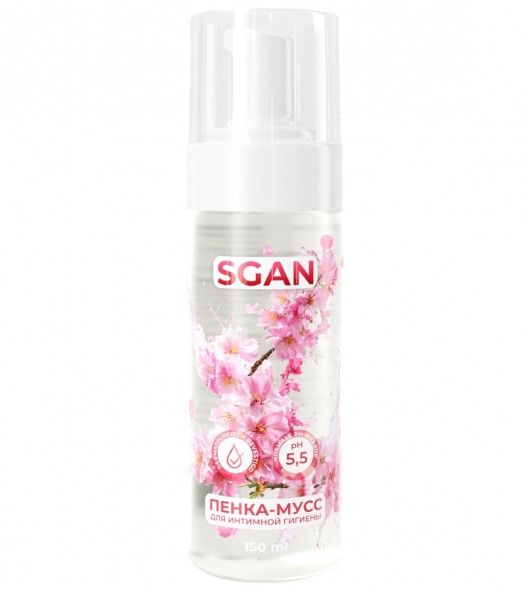 Пенка-мусс для интимной гигиены SGAN с пребиотиками - 150 мл. - SGAN - купить с доставкой в Реутове