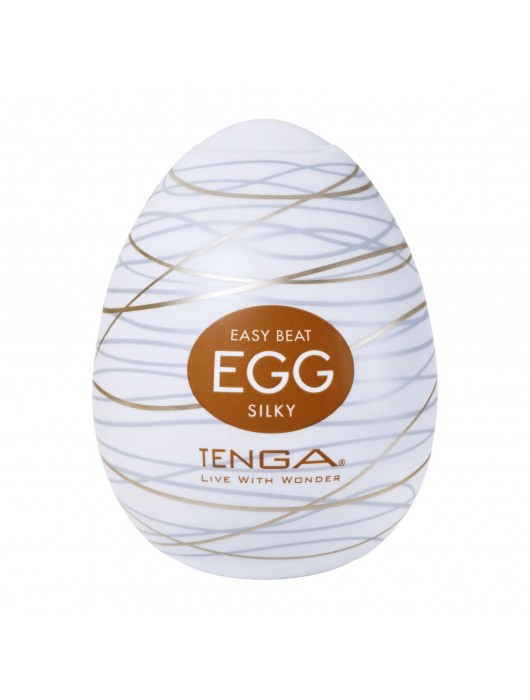 Мастурбатор-яйцо Tenga Egg Silky - Tenga - в Реутове купить с доставкой