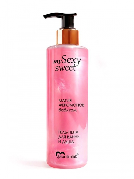 Гель-пена для ванны и душа Sexy Sweet с феромонами и ароматом бабл-гам - 200 мл. -  - Магазин феромонов в Реутове