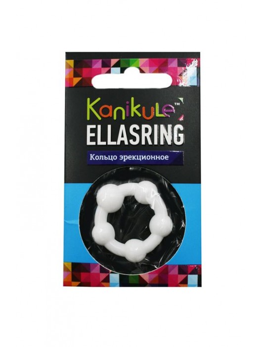 Цветное эрекционное кольцо с шариками Ellasring - Sitabella - в Реутове купить с доставкой