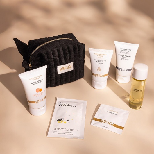 Набор YESforLOV La Trousse Enchantée в черной косметичке - YESforLOV - купить с доставкой в Реутове