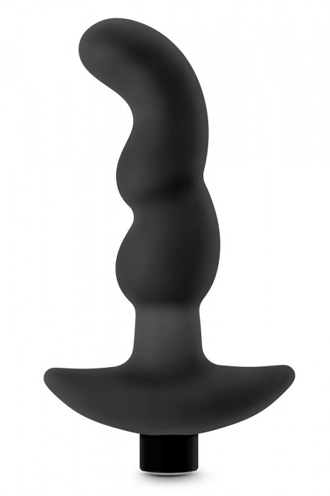 Черный вибромассажер простаты Prostate Massager 03 - 15,2 см. - Blush Novelties - в Реутове купить с доставкой