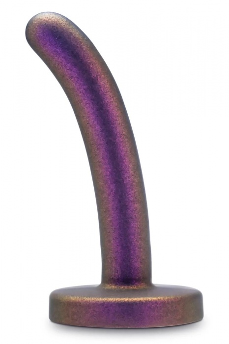 Фиолетовая насадка с гладкой поверхностью Surrender 4.75 Inch Beginner Pegging Dildo - 12 см. - Blush Novelties - купить с доставкой в Реутове