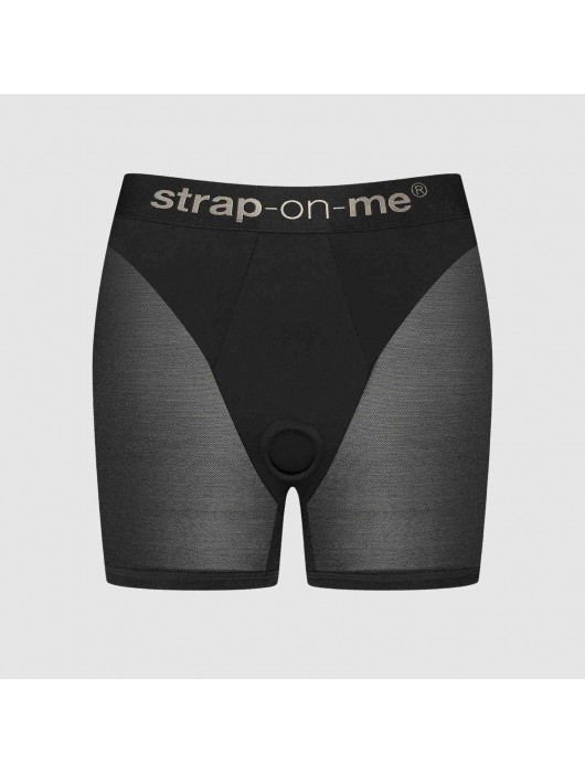 Трусики-шорты для фиксации насадок Strap-on-me Harness Lingerie Halo - size S - Strap-on-me - купить с доставкой в Реутове