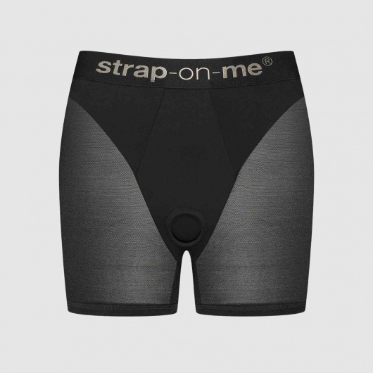 Трусики-шорты для фиксации насадок Strap-on-me Harness Lingerie Halo - size XL - Strap-on-me - купить с доставкой в Реутове