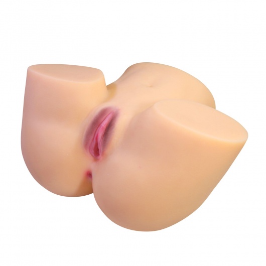 Телесный мастурбатор Liora с 2 любовными тоннелями - Baile - в Реутове купить с доставкой