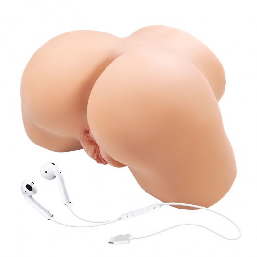 Телесный мастурбатор Olivia с 2 любовными отверстиями - Baile - в Реутове купить с доставкой