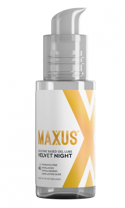 Лубрикант на силиконовой основе MAXUS Velvet Night - 50 мл. - Maxus - купить с доставкой в Реутове