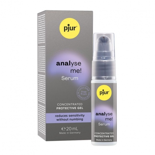 Расслабляющая анальная сыворотка pjur Analyse Me Serum - 20 мл. - Pjur - купить с доставкой в Реутове
