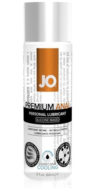 Анальный охлаждающий лубрикант на силиконовой основе JO PREMIUM ANAL COOLING - 60 мл. - System JO - купить с доставкой в Реутове