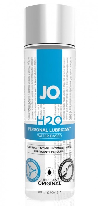 Нейтральный лубрикант на водной основе JO Personal Lubricant H2O - 240 мл. - System JO - купить с доставкой в Реутове