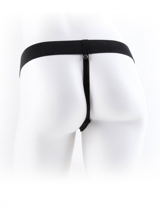 Полый мужской фаллопротез Hollow Strap-On with Balls - 24 см. - Pipedream - купить с доставкой в Реутове