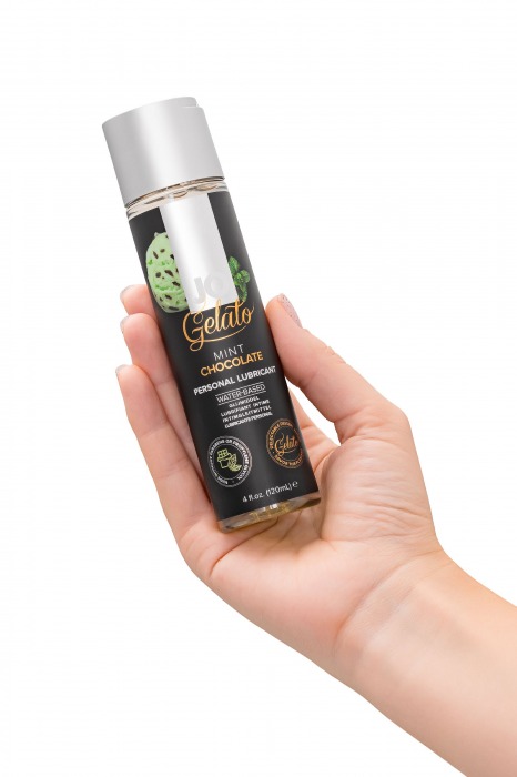 Лубрикант с ароматом мятного шоколада JO GELATO MINT CHOCOLATE - 120 мл. - System JO - купить с доставкой в Реутове