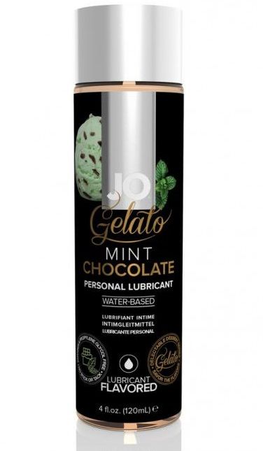 Лубрикант с ароматом мятного шоколада JO GELATO MINT CHOCOLATE - 120 мл. - System JO - купить с доставкой в Реутове