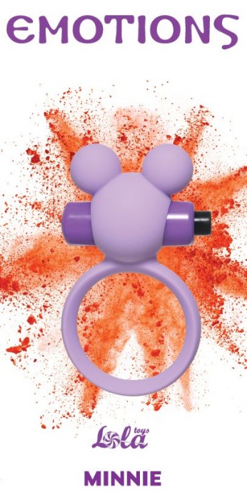 Сиреневое эрекционное виброколечко Emotions Minnie - Lola Games - в Реутове купить с доставкой