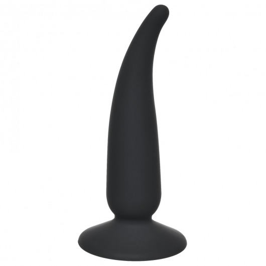 Чёрная анальная пробка P-spot Teazer Black - 12,2 см. - Lola Games - в Реутове купить с доставкой