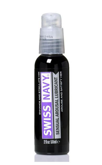 Возбуждающий гель-лубрикант на водной основе Sensual Arousal Lubricant - 59 мл. - Swiss navy - купить с доставкой в Реутове