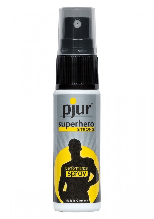 Спрей-пролонгатор длительного действия pjur SUPERHERO Strong Spray - 20 мл. - Pjur - купить с доставкой в Реутове