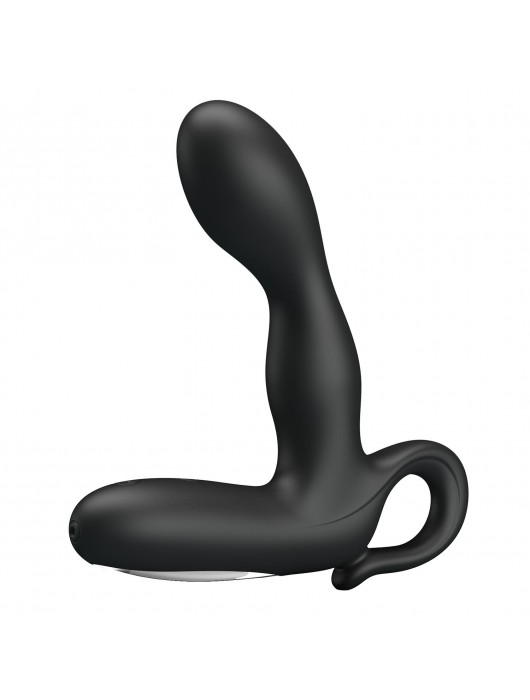 Чёрный вибростимулятор простаты Barrack - Baile - в Реутове купить с доставкой