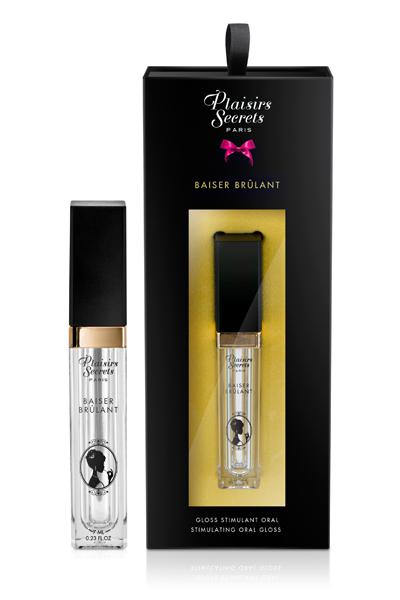 Стимулирующий блеск для губ Baiser Brulant Gloss Plaisirs Secrets - 7 мл. - Plaisir Secret - купить с доставкой в Реутове