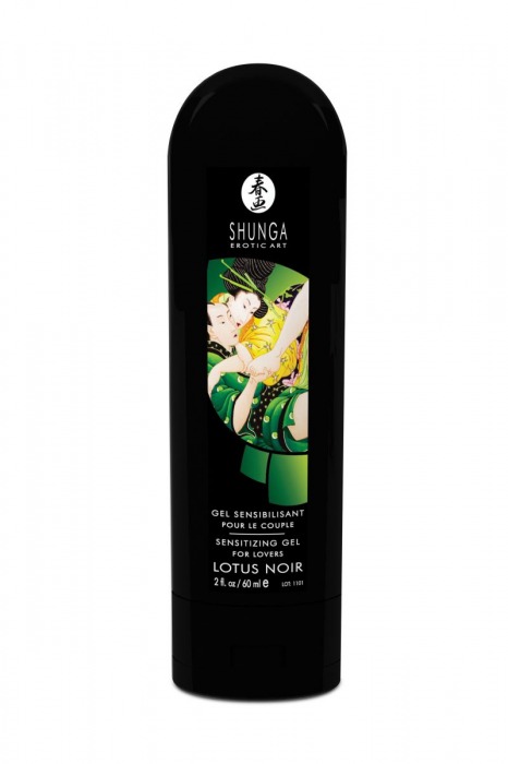 Интимный гель для пар, усиливающий наслаждение, Lotus Noir - 60 мл. - Shunga - купить с доставкой в Реутове