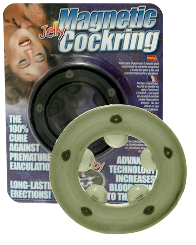 Эрекционное кольцо с магнитиками - Seven Creations - в Реутове купить с доставкой