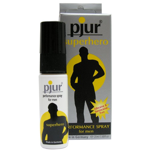 Пролонгирующий мужской спрей pjur SUPERHERO spray - 20 мл. - Pjur - купить с доставкой в Реутове