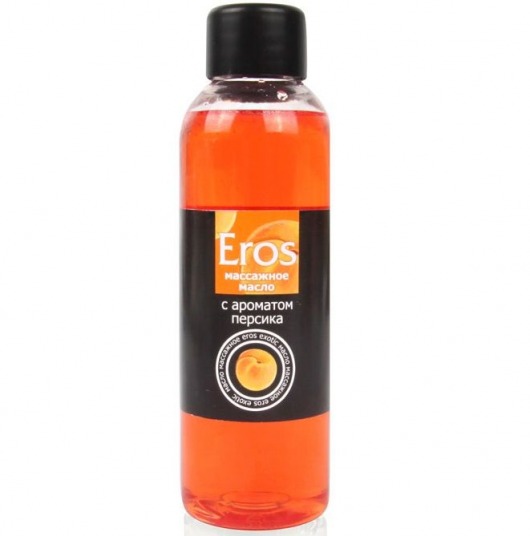 Массажное масло Eros exotic с ароматом персика - 75 мл. - Биоритм - купить с доставкой в Реутове