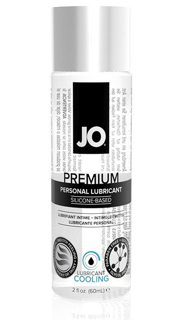 Охлаждающий лубрикант на силиконовой основе JO Personal Premium Lubricant Cooling - 60 мл. - System JO - купить с доставкой в Реутове