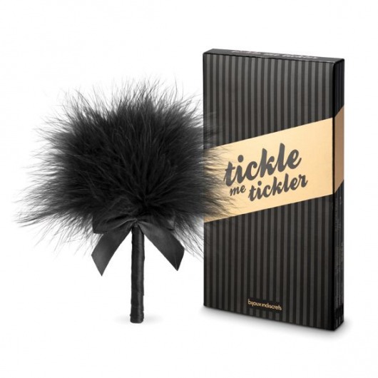 Пуховка для эротических игр Tickle Me Tickler - Bijoux Indiscrets - купить с доставкой в Реутове