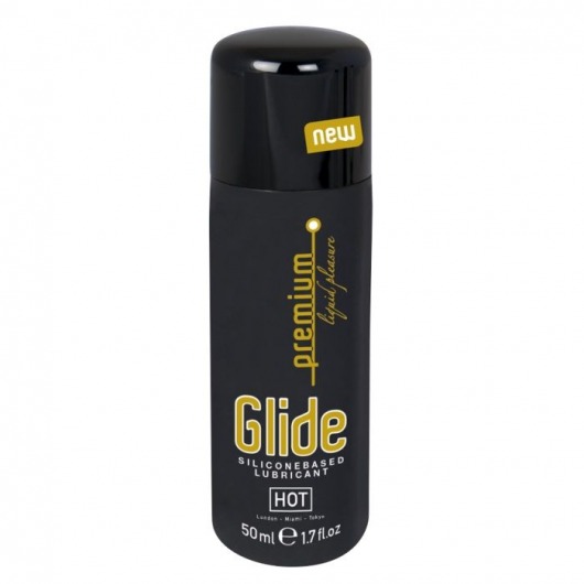 Интимный гель на силиконовой основе Premium Glide - 50 мл. - HOT - купить с доставкой в Реутове