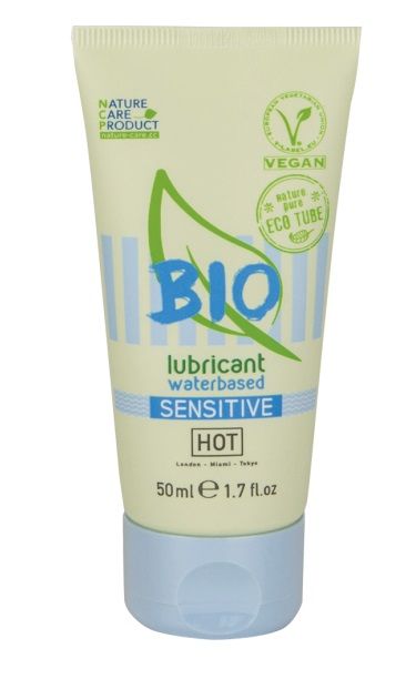 Органический лубрикант для чувствительной кожи Bio Sensitive - 50 мл. - HOT - купить с доставкой в Реутове
