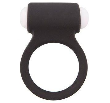 Чёрное эрекционное виброкольцо LIT-UP SILICONE STIMU RING 3 BLACK - Dream Toys - в Реутове купить с доставкой