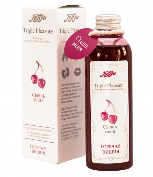 Эликсир Triple Pleasure  Горячая вишня  - 130 гр. - JULEJU - купить с доставкой в Реутове