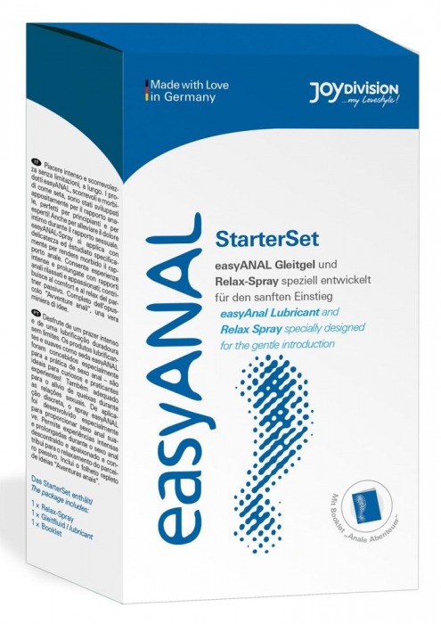 Набор лубрикантов для анального секса easyANAL Starter Set - Joy Division - купить с доставкой в Реутове