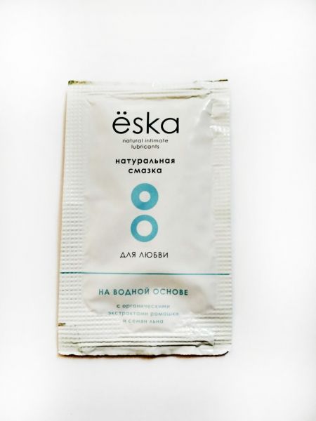 Натуральный лубрикант на водной основе Ёska - 7 мл. - Eska - купить с доставкой в Реутове