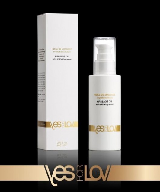Массажное масло TITILLATING MASSAGE OIL - 100 мл. - YESforLOV - купить с доставкой в Реутове