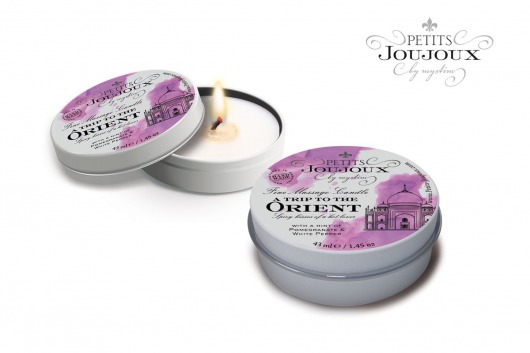 Массажная свеча Petits Joujoux Orient с ароматом граната и белого перца - 33 гр. - MyStim - купить с доставкой в Реутове