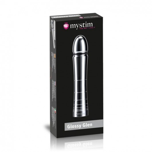 Фаллоимитатор для электростимуляции Glossy Glen Dildo - 14 см. - MyStim - купить с доставкой в Реутове