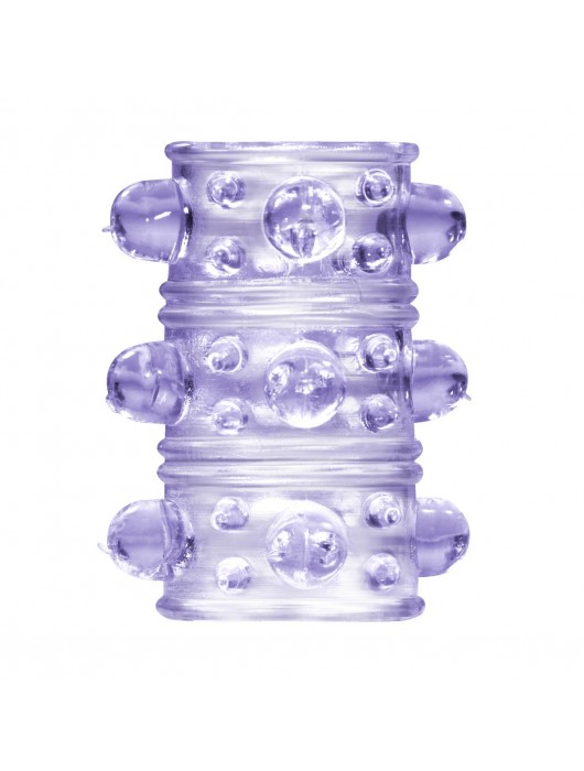 Фиолетовая насадка на пенис Rings Armour - Lola Games - в Реутове купить с доставкой