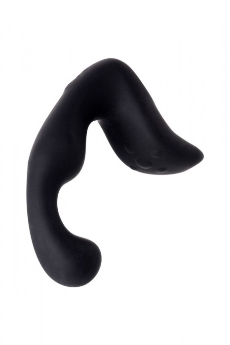 Чёрный изогнутый вибростимулятор простаты Erotist - Erotist Adult Toys - в Реутове купить с доставкой