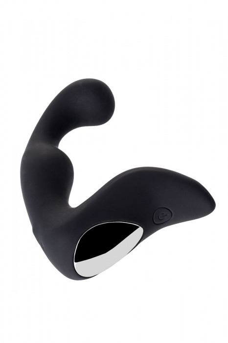 Чёрный изогнутый вибростимулятор простаты Erotist - Erotist Adult Toys - в Реутове купить с доставкой