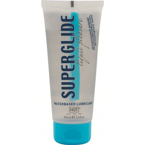 Интимная смазка на водной основе Superglide - 100 мл. - HOT - купить с доставкой в Реутове