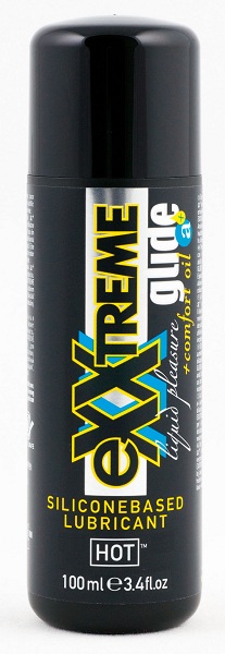 Анальная смазка на силиконовой основе Exxtreme Glide - 100 мл. - HOT - купить с доставкой в Реутове
